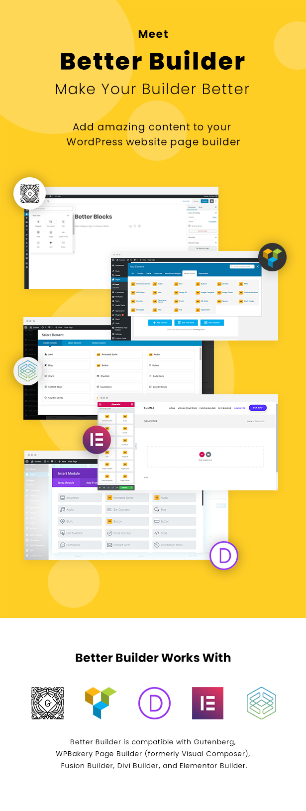 Better Builder - Addon for WordPress Page Builders